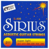 Sirius S-400 struny kytarové