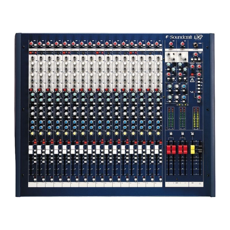 Soundcraft LX7ii16ch - mixážní pult, 16 kanálů