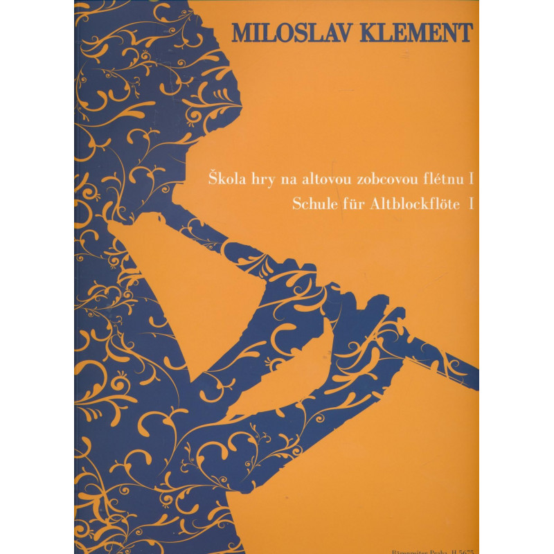 Škola hry na altovou flétnu 1 - Miloslav Klement
