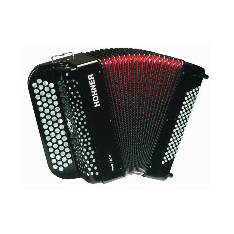 HOHNER Nova II 80 A - black, C-stepped