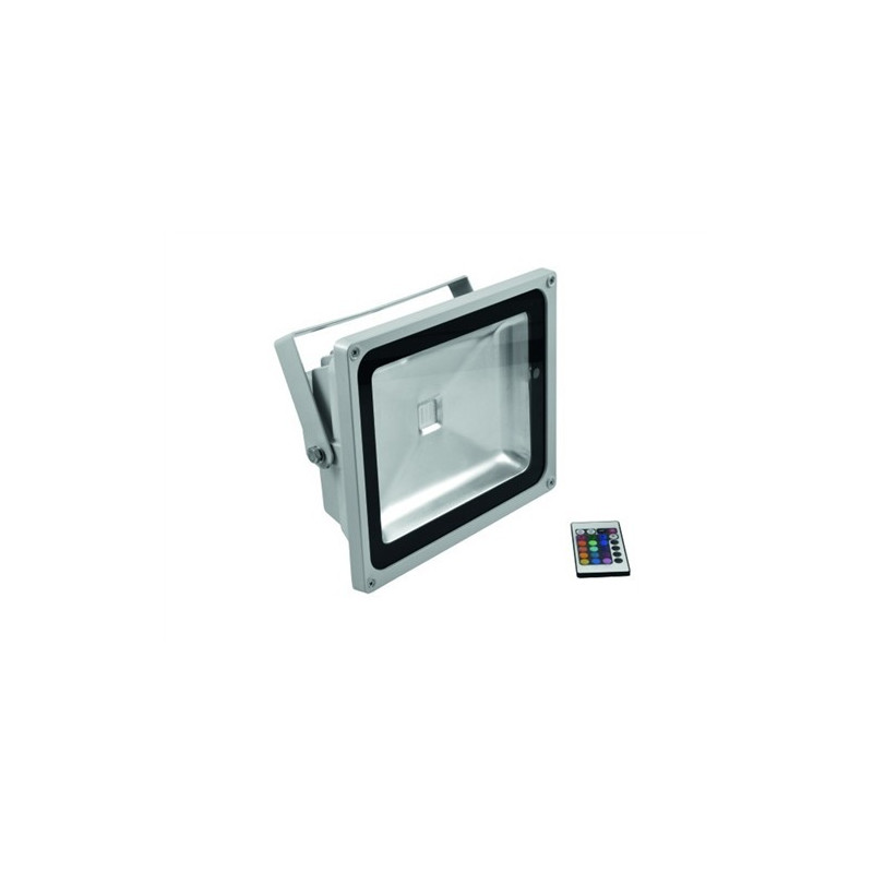 Eurolite LED IP FL-50 COB RGB 120° s dálkovým ovladačem