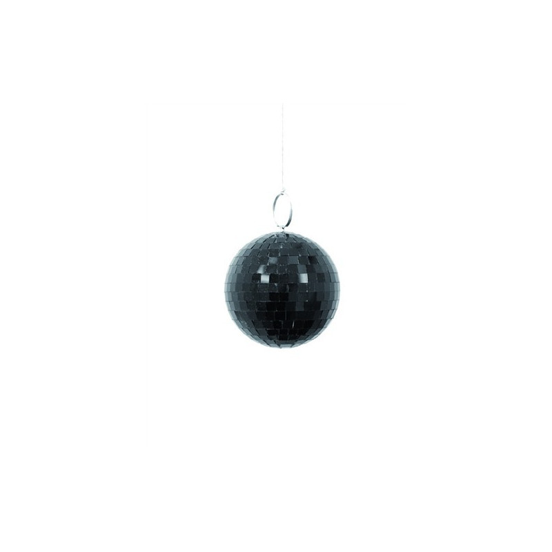 Zrcadlová koule 10 cm, černá