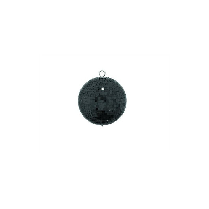 Zrcadlová koule 15 cm, černá