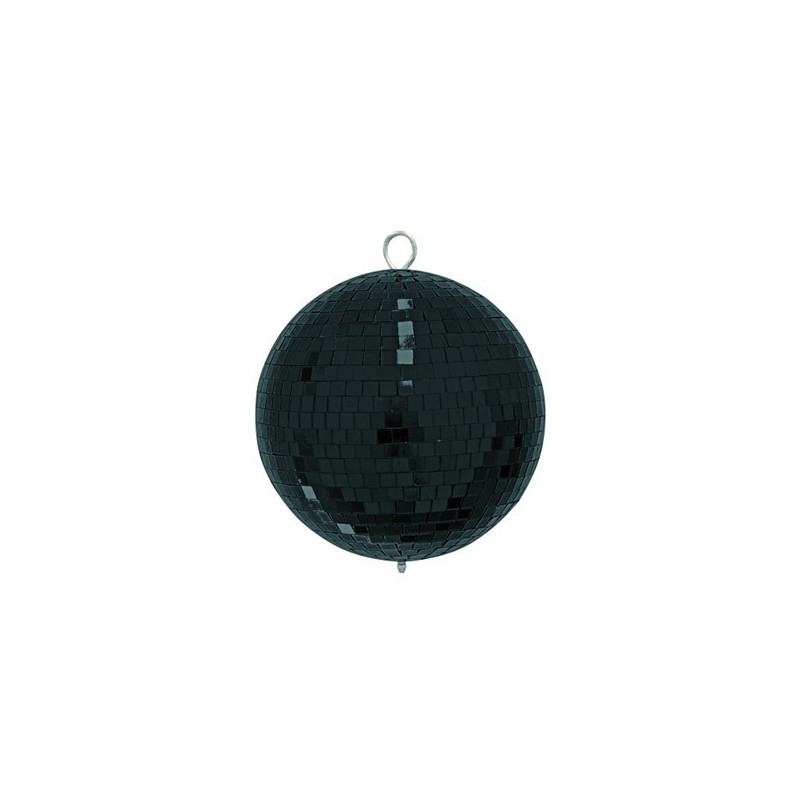 Zrcadlová koule 20 cm, černá