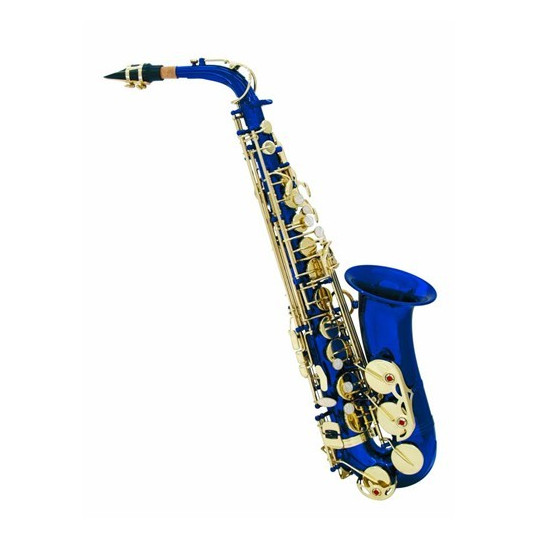 Dimavery SP-30 Es Alt saxofon, modrý