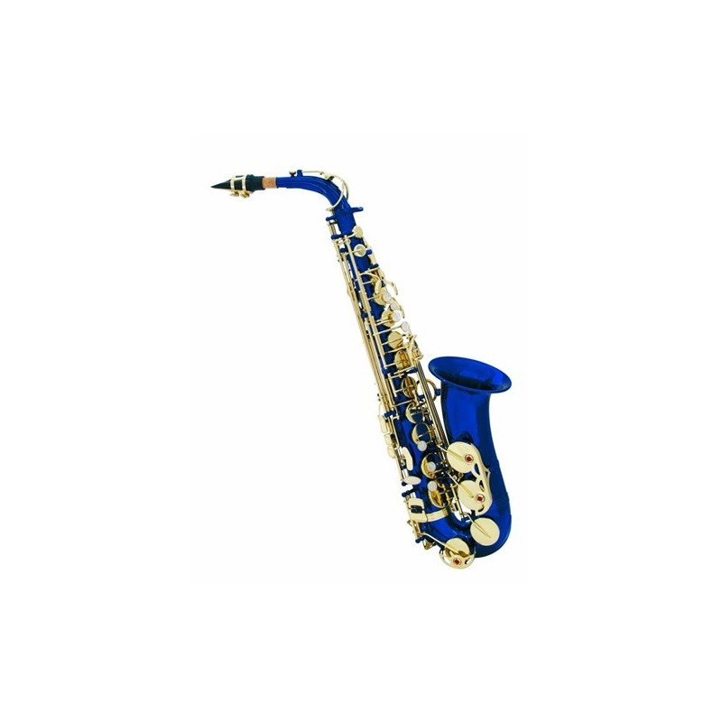 Dimavery SP-30 Es Alt saxofon, modrý