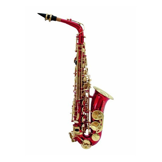 Dimavery SP-30 Es Alt saxofon, červený