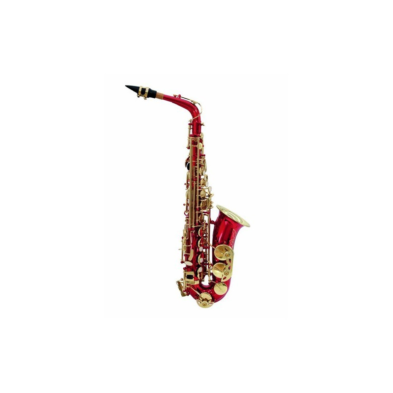Dimavery SP-30 Es Alt saxofon, červený