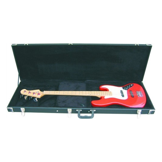 Dimavery Holz-Case f. E-Bass, rechteck