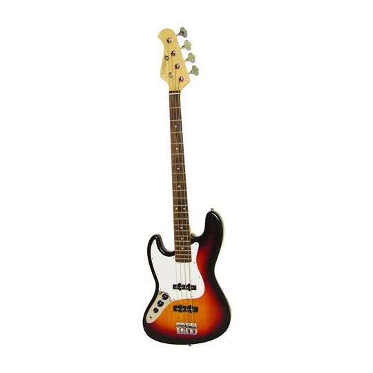 Dimavery JB-302 E-Bass LH, sunburst