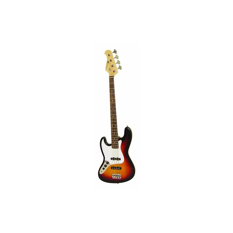 Dimavery JB-302 E-Bass LH, sunburst