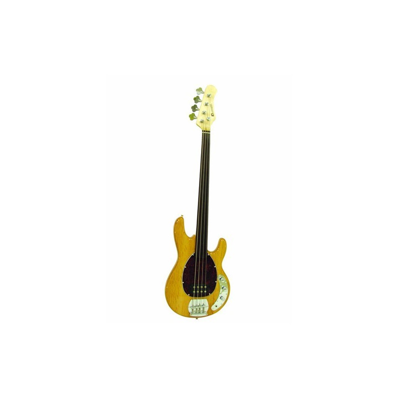 Dimavery MM-501 E-Bass, Fretless, přírodní