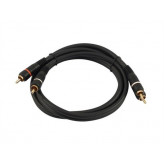 Kabel CC-06 2x 2 Cinch 0,6 m HighEnd