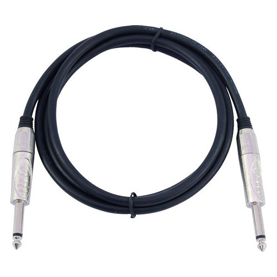 Kabel KR-10 2x Jack 6,3 mono 1 m