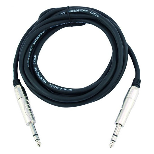 Kabel KS-30 2x Jack 6,3 stereo 3 m