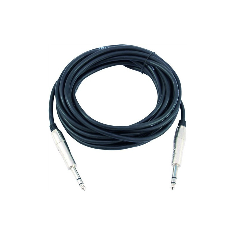 Kabel KS-60 2x Jack 6,3 stereo 6 m