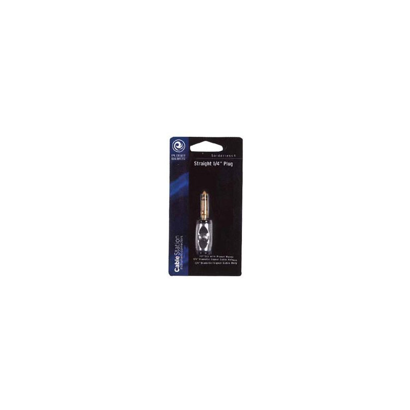 PLANET WAVES PW-GP-1 úhlový jack 6,3mm bez vypínače - nepájecí PLANET WAVES PW-GP-1 úhlový jack 6,3mm bez vypínače - nepájecí