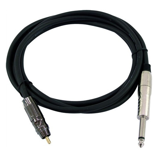 Kabel AC-09 RCA - Jack 6,3 mono, 0,9 m