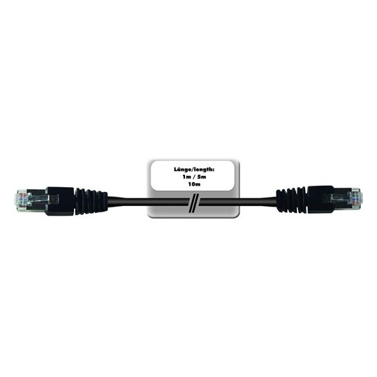 Datový kabel WC-50 2x RJ45, kat. 5E, 5 m