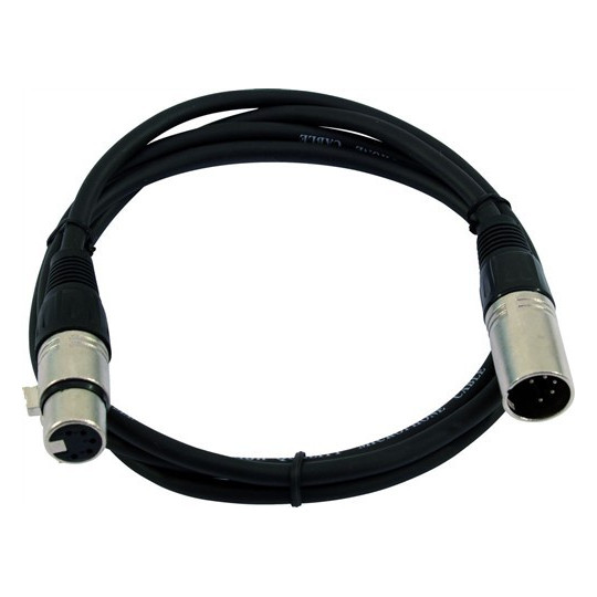 Kabel FP-05 5-pólový XLR samec - XLS samice, 0,5 m