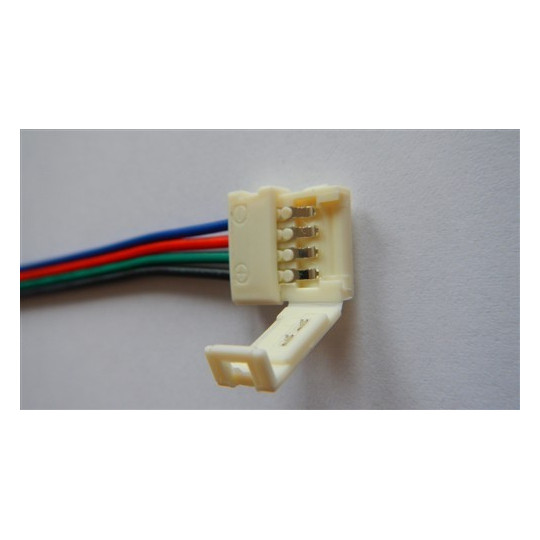 Napájecí konektor pro LED světelný pásek, SMD5050, RGB, 10mm