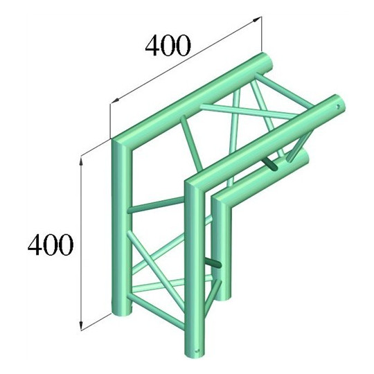 Deco lock DQ3-PAC25, 90°