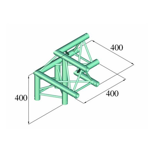 Deco lock DQ3-PAL3, 90°