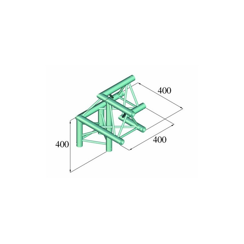 Deco lock DQ3-PAL3, 90°