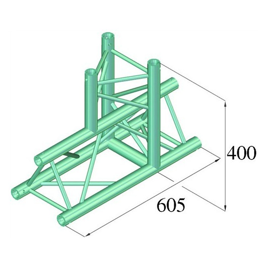 Deco lock DQ3-PAT37, 90°