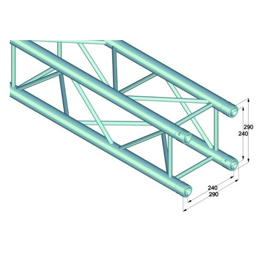 Alutruss Quadlock QL-ET34-300  4-way cross beam