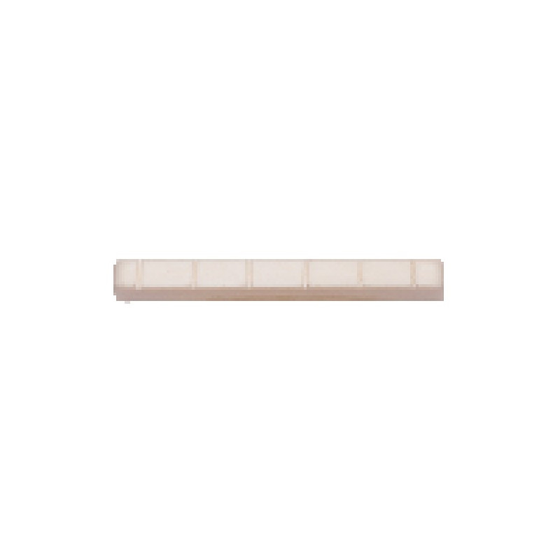 Plastové sedlo Fire&Stone Před-vrubované, 51,7 x 6,0 x 9,5-9,0 mm Koncertní kytara Plastové sedlo Fire&Stone Před-vrubované, 51,7 x 6,0 x 9,5-9,0 mm Koncertní kytara