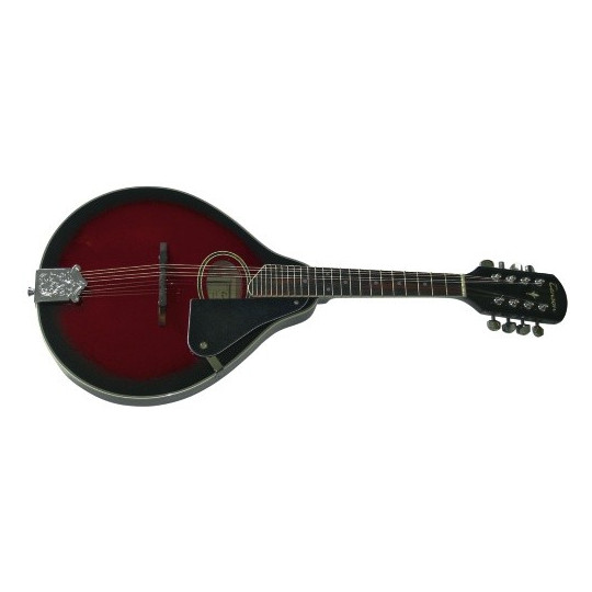 GEWApure Folk-Mandolína Tenson A–1 Oval Black Cherry