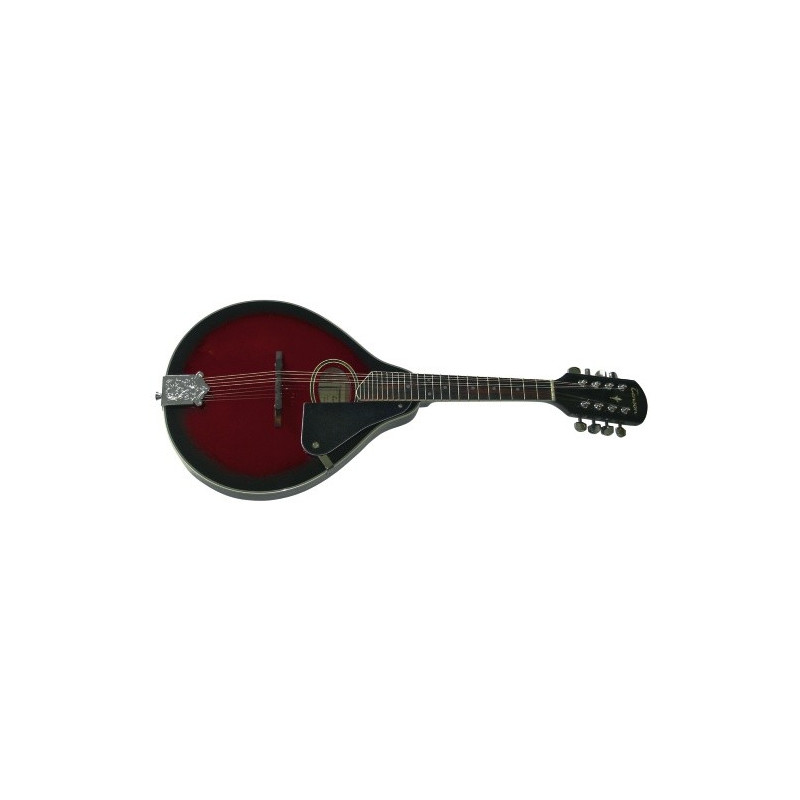 GEWApure Folk-Mandolína Tenson A–1 Oval Black Cherry