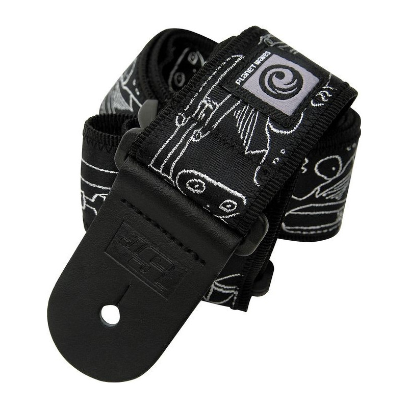 PLANET WAVES 50JS05 řemen Joe Satriani - vzor Silver Sketches PLANET WAVES 50JS05 řemen Joe Satriani - vzor Silver Sketches
