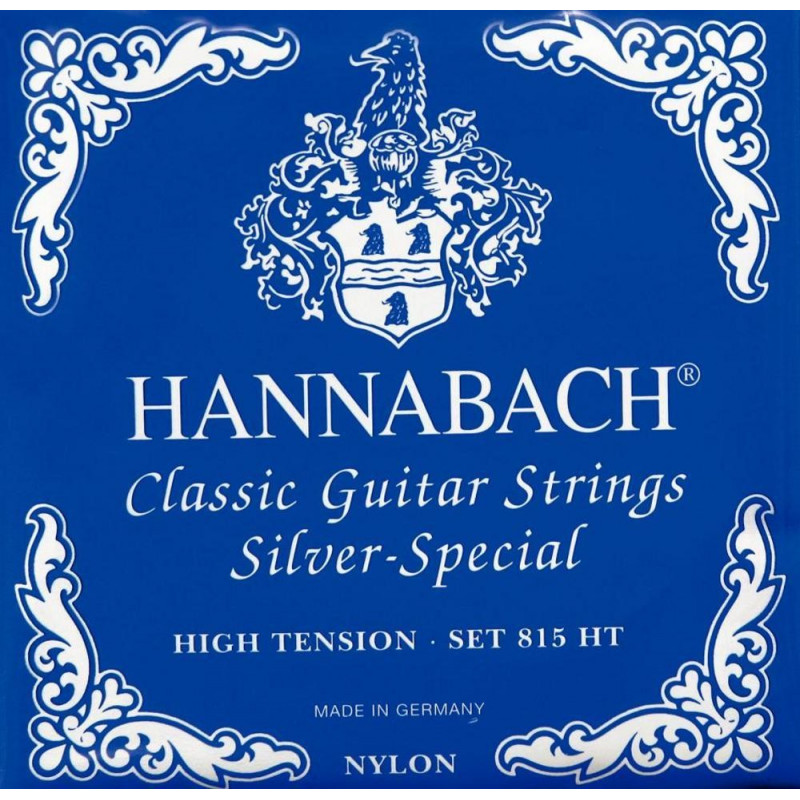 Hannabach Struny pro klasiku High tension Silver special Sada