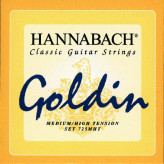 Hannabach Struny pro klasickou kytaru série 725 Medium / High Tension Goldin Sada