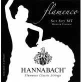 Hannabach Struny pro klasickou kytaru série 827 Medium tension Flamenco Classic Sada