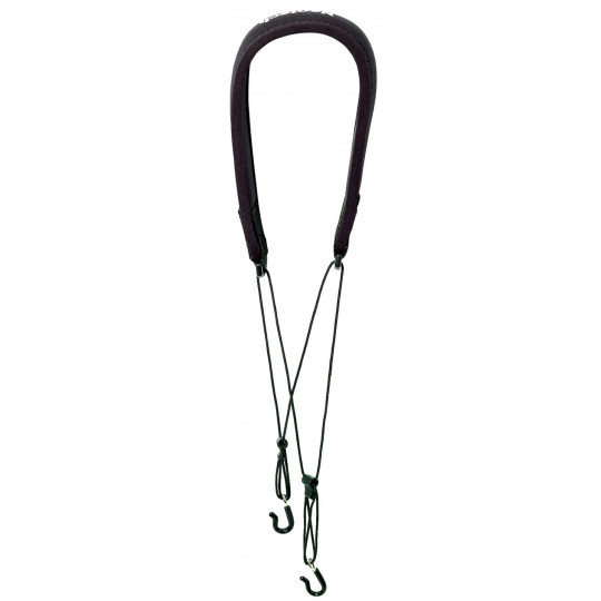 Neotech Popruh pro klarinet Classic 2-Hook Černý, délka 41,9 - 55,8 cm