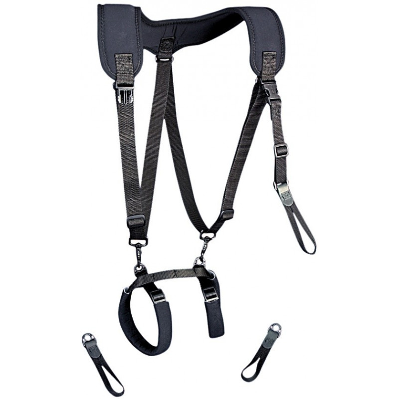 Neotech Popruhy Tuba Harness Junior-černá, délka 45,7 - 55,8 cm