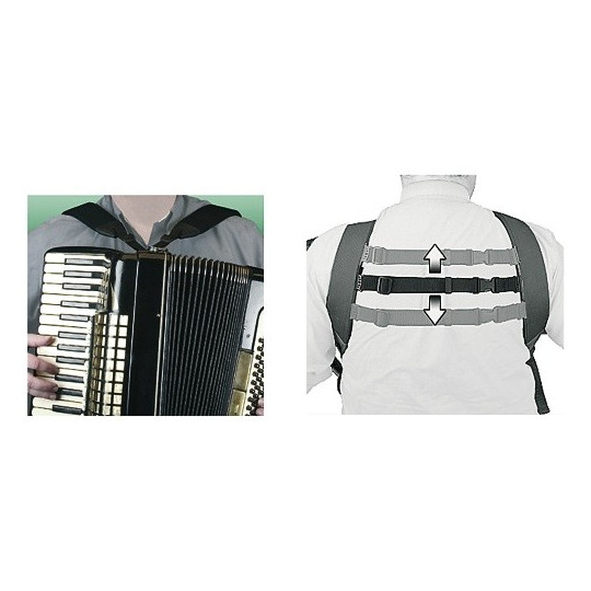 Neotech Popruh pro akordeon Deluxe Accordion Harness Délka 83,8 - 147,3