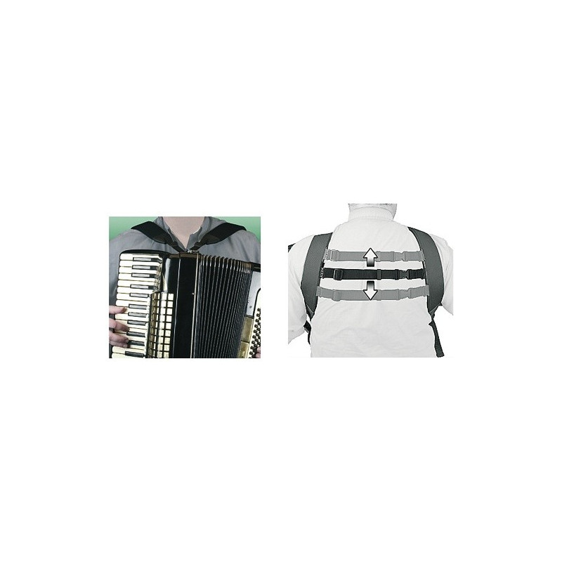 Neotech Popruh pro akordeon Deluxe Accordion Harness Délka 83,8 - 147,3