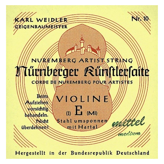 Nürnberger struny pro housle Maestro 1/2 E ocel