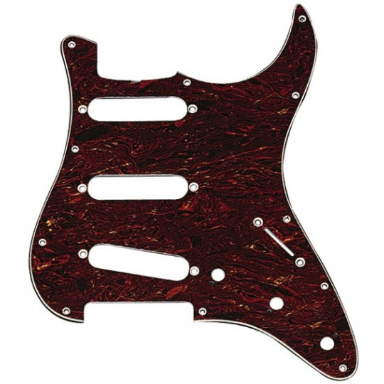 Partsland Úderová deska Stratocaster model Želvovinová, 3-vrstvá