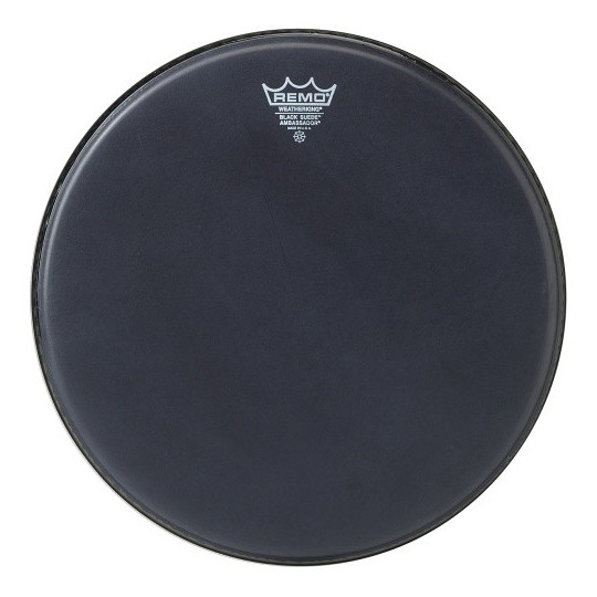 Remo Ambassador Black Suede 13" BA-0813-ES