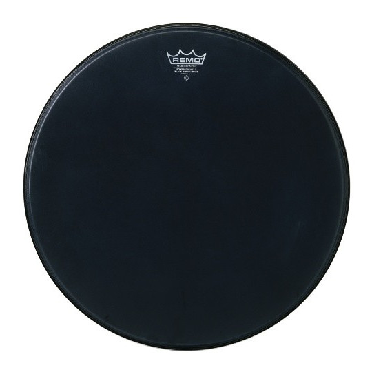 Remo Powerstroke 3 Black Suede Bass drum 18" P3-1818-ES