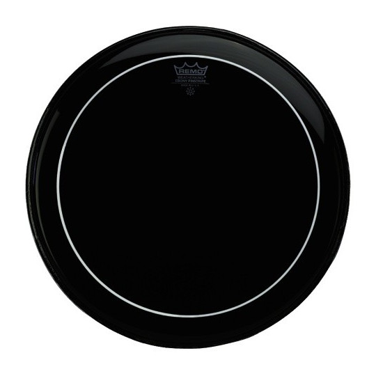 Remo Pinstripe Ebony 6&quot; ES-0606-PS