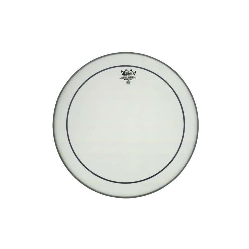 Remo Pinstripe Bílá, zdrsněná 8" PS-0108-00 Remo Pinstripe Bílá, zdrsněná 8" PS-0108-00