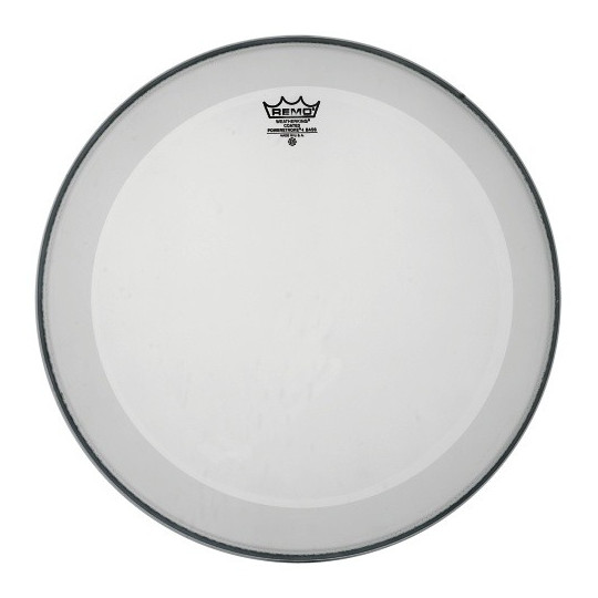 Remo Powerstroke 4 Bílá, zdrsněné na bas drum 18" P4-1118-C2