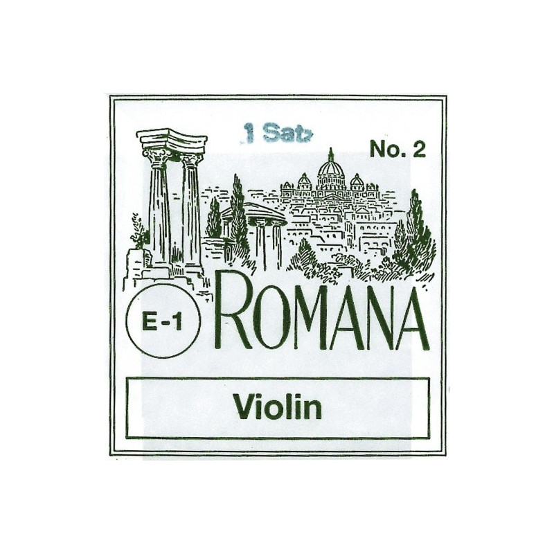 Romana struny pro housle E ocel;