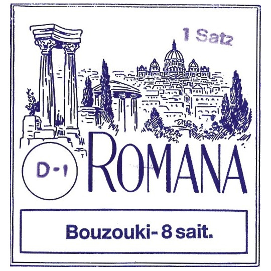 Romana struny pro Bozouki Sada